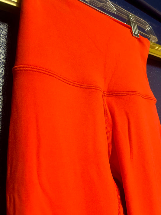 Lululemon Bright Red Align Leggings