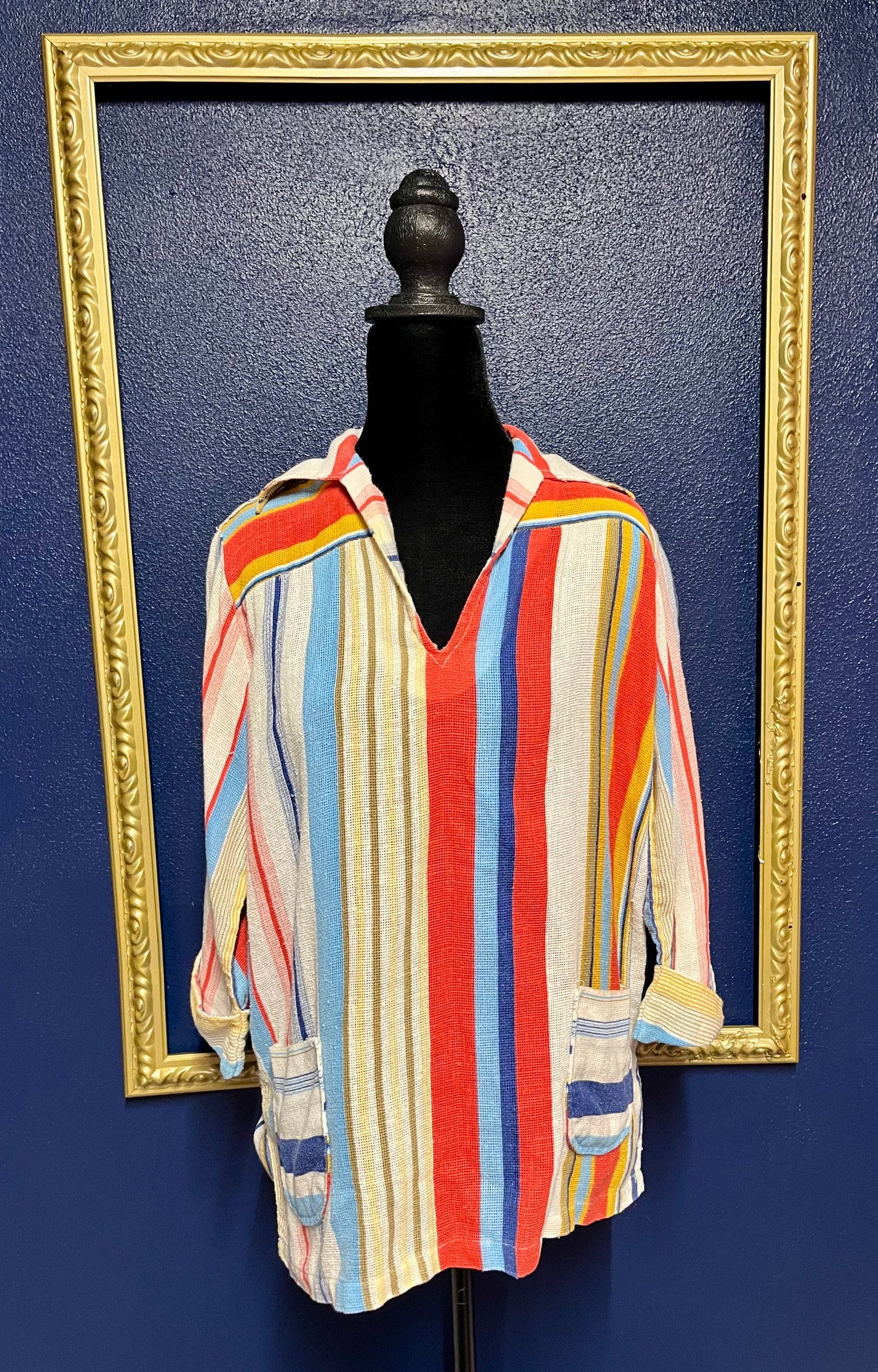 Shapely Striped Blouse