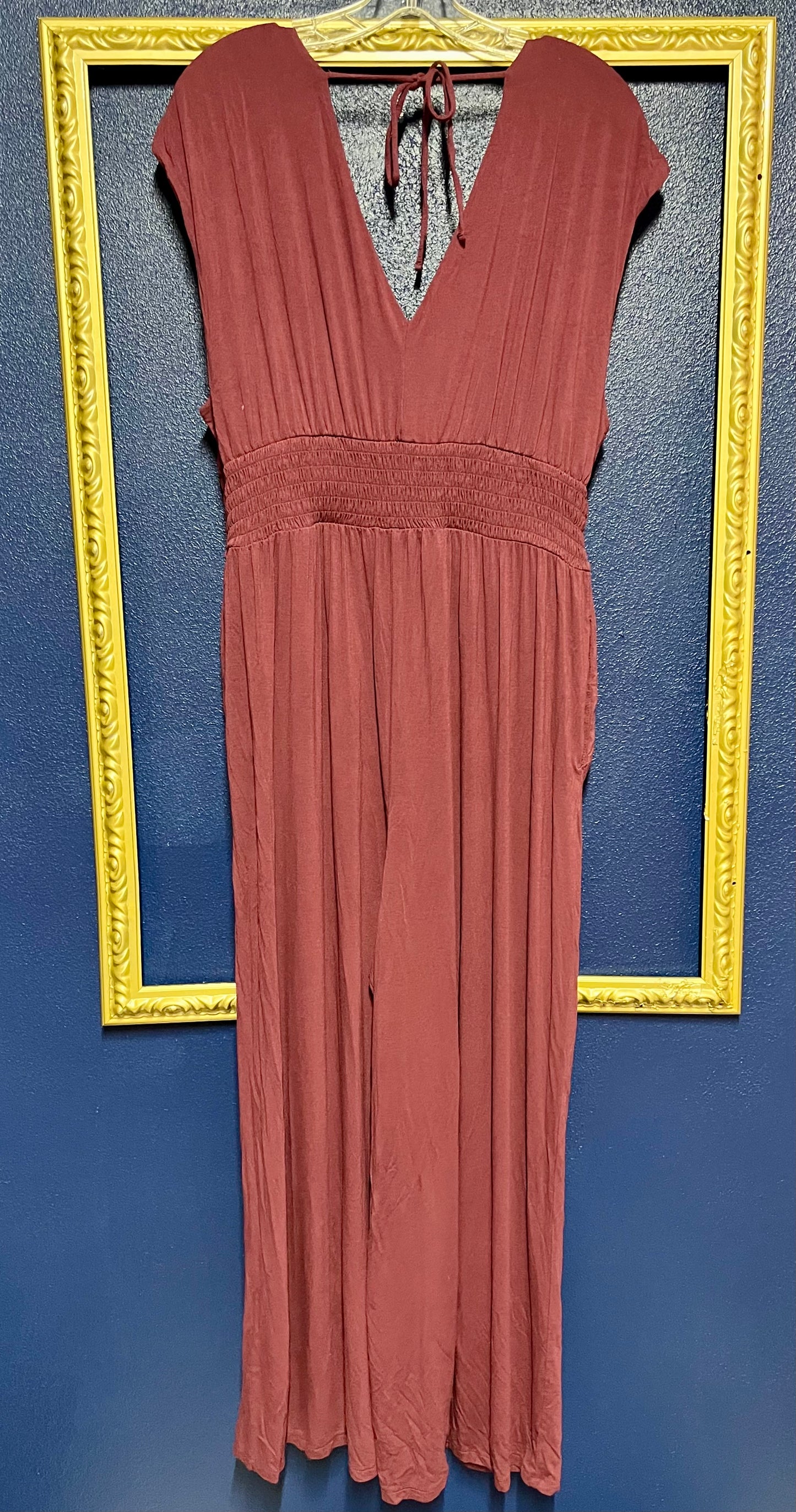 Old Navy Maroon Jumpsuit