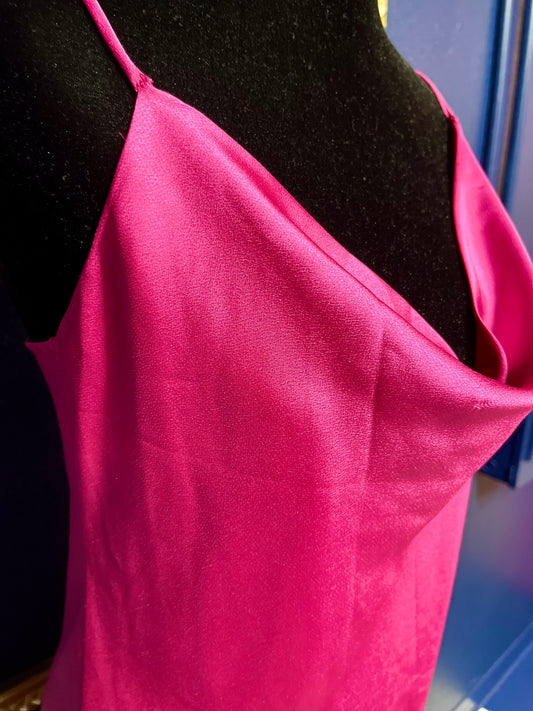 Vici Fuchsia Slip Dress