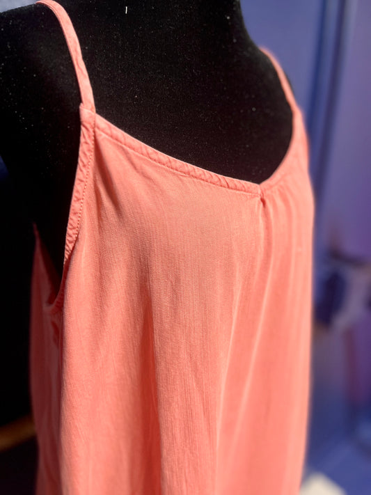 Thread and Supply Coral Dress