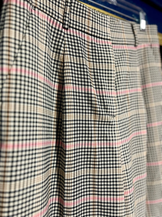 Loft Plaid Peyton Trousers