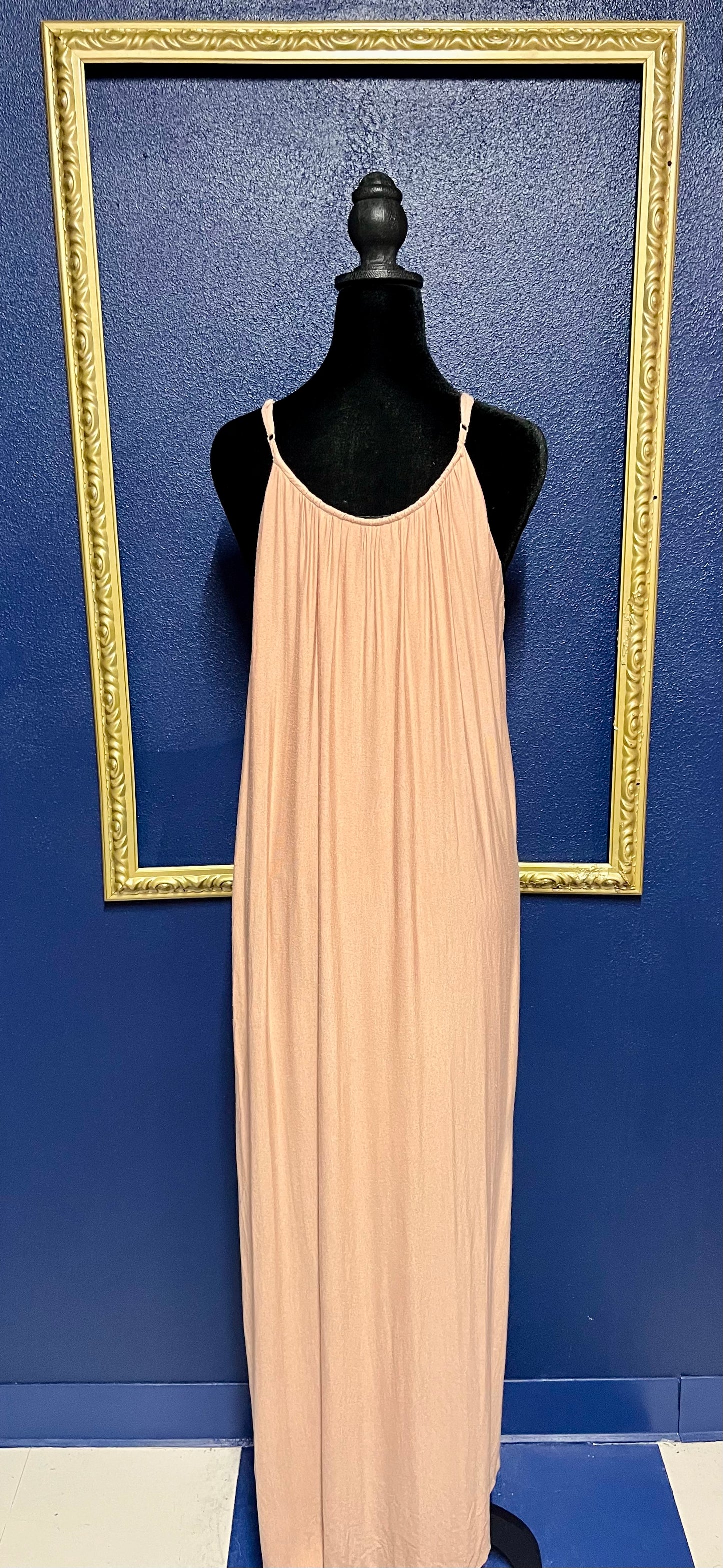 HYFVE Light Mauve Draped Dress
