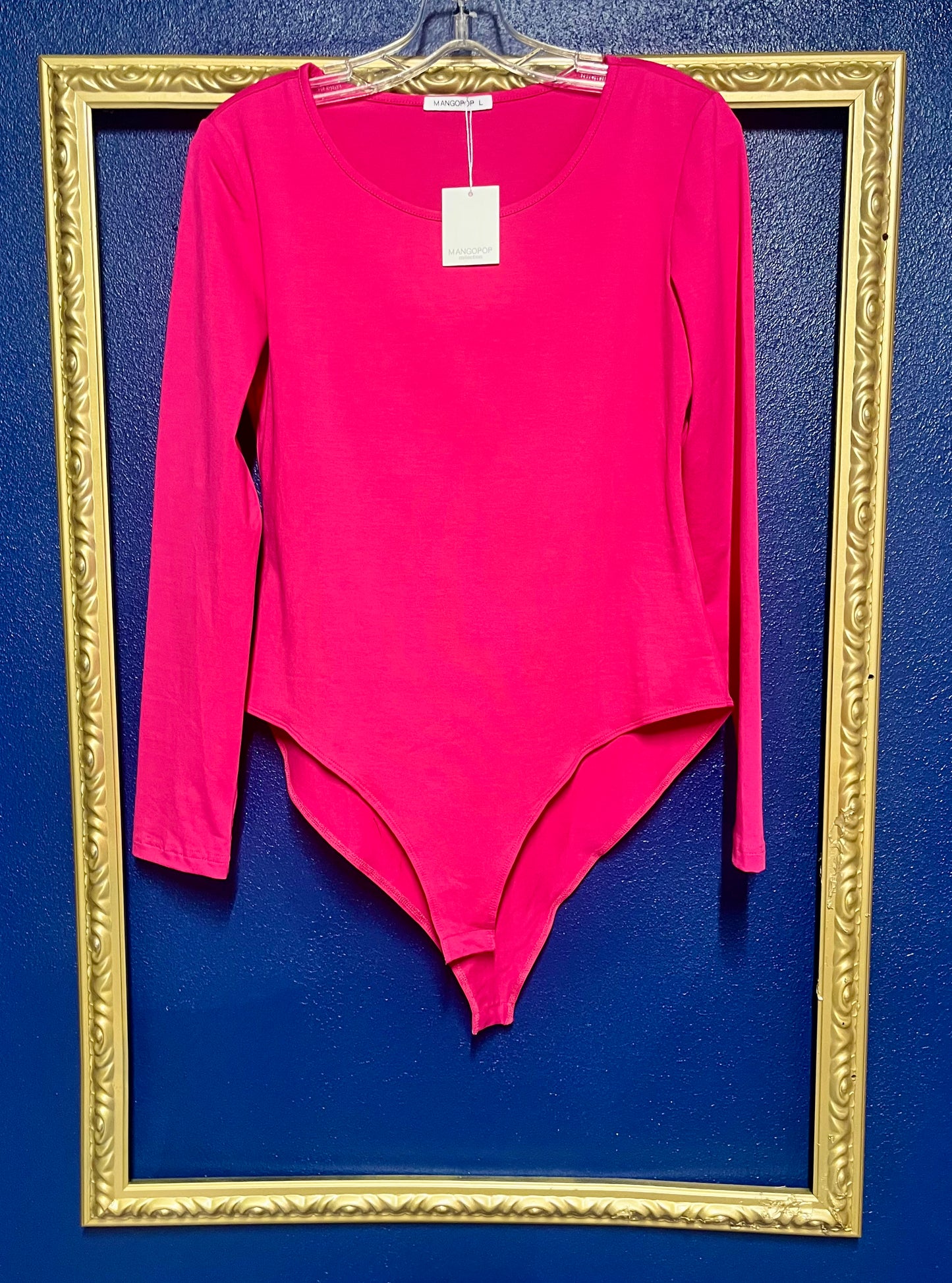 MANGOPOP Hot Pink Bodysuit