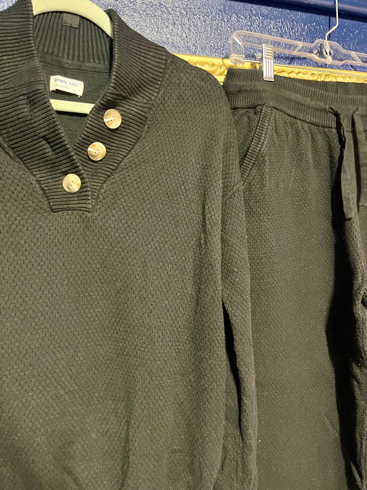 Tommy John Black Lounge Set