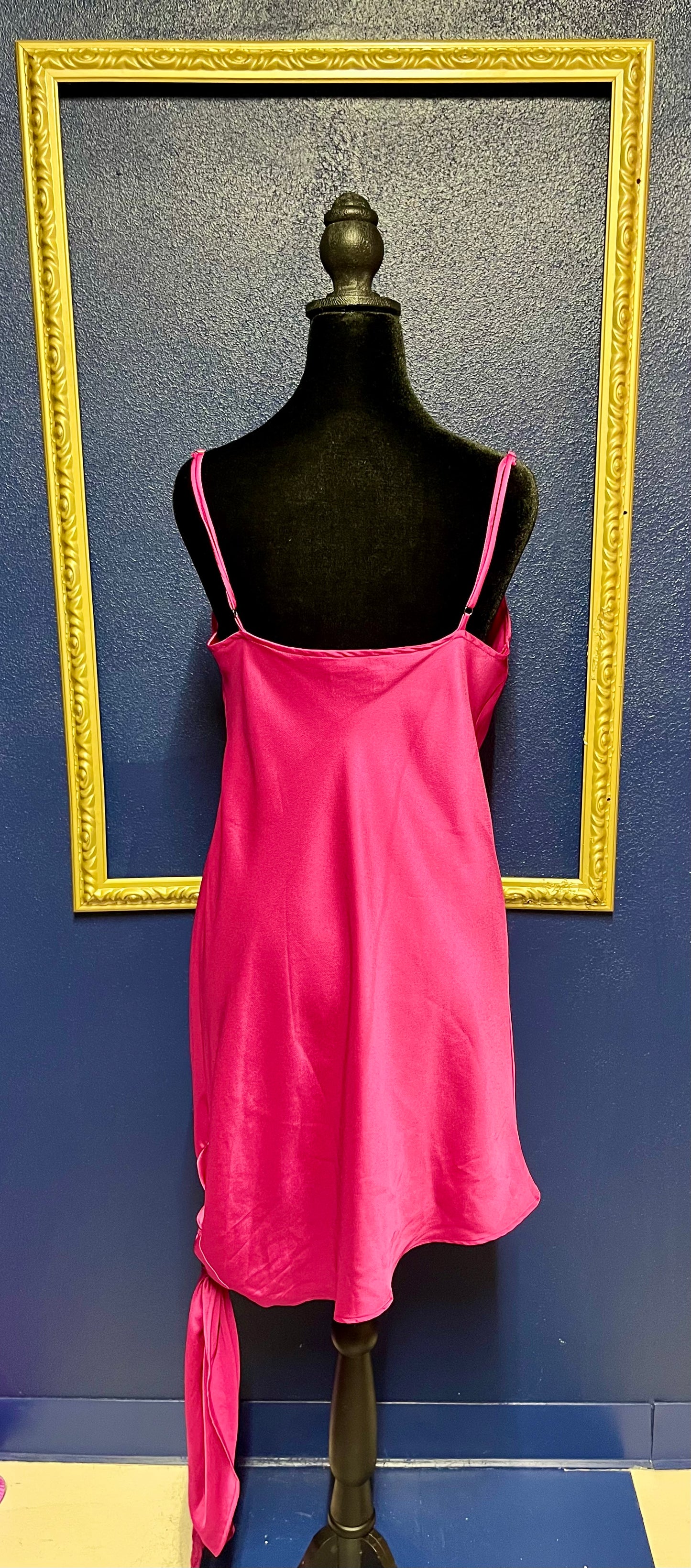 Vici Fuchsia Slip Dress