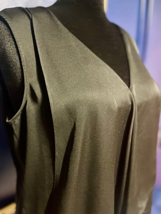 BCBG Black Sleeveless Blouse