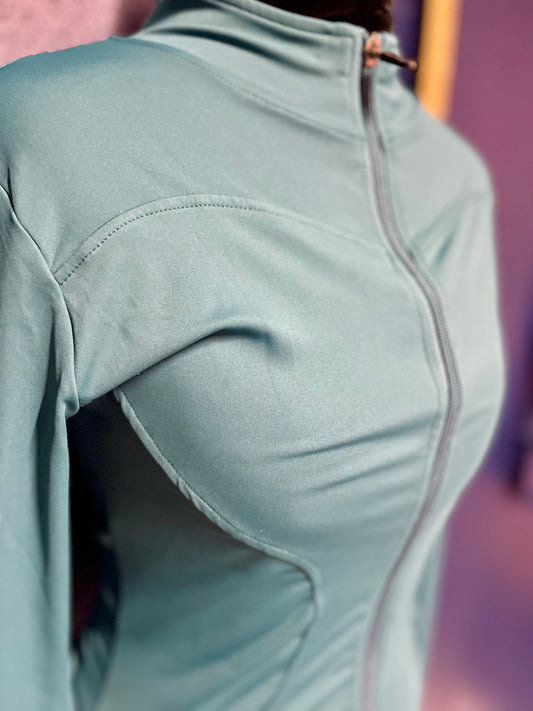 Dark Teal Athletic Jacket