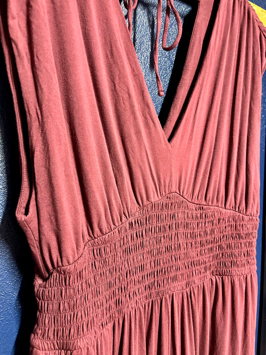 Old Navy Maroon Jumpsuit