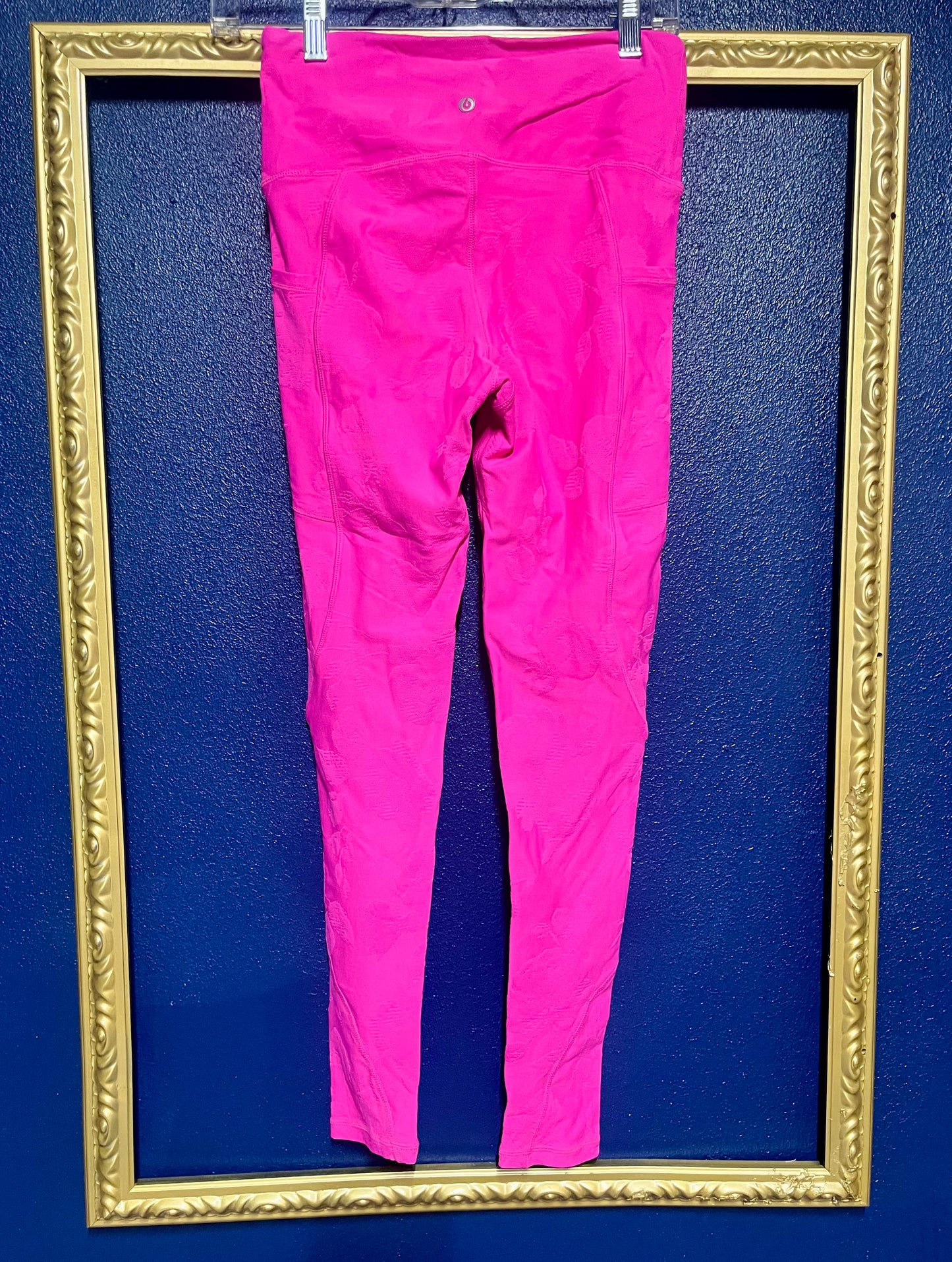 Mono B Pink on Pink Floral Leggings