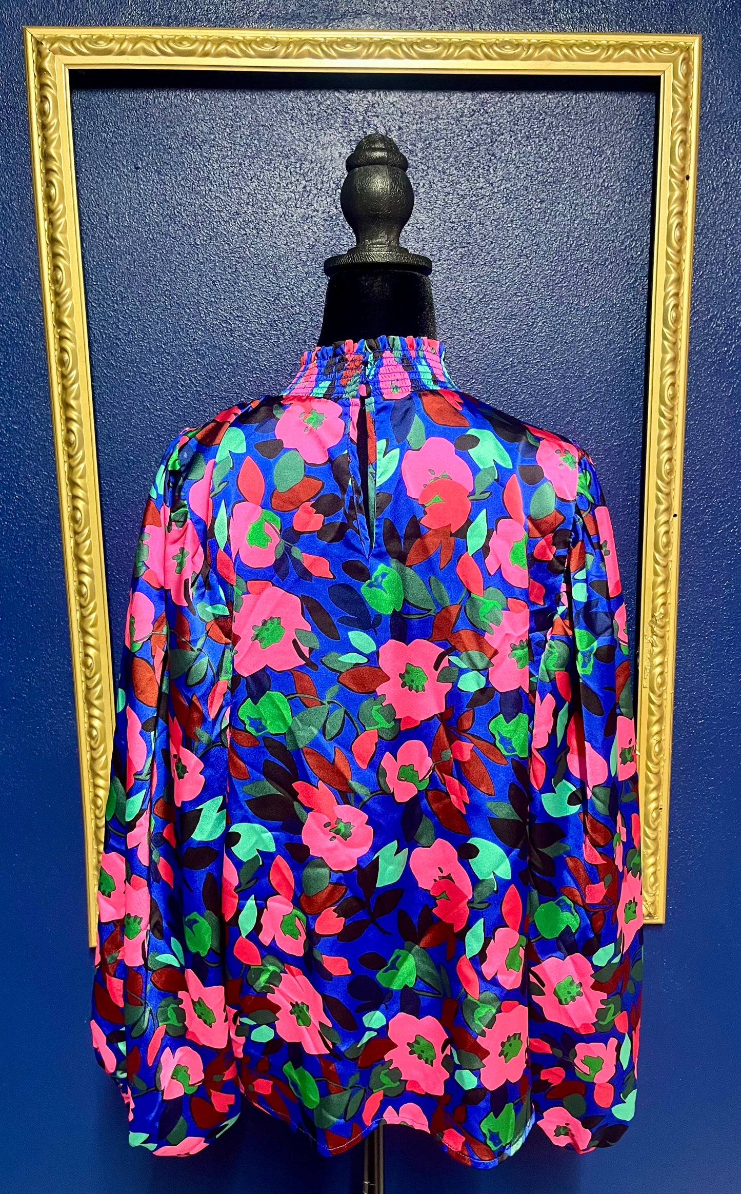 Sugarlips Silky Floral Blouse