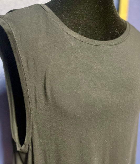 Fabletics Long Black Tank