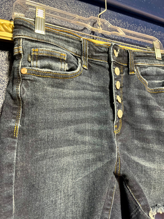 Judy Blue Button Fly Cut Off Shorts