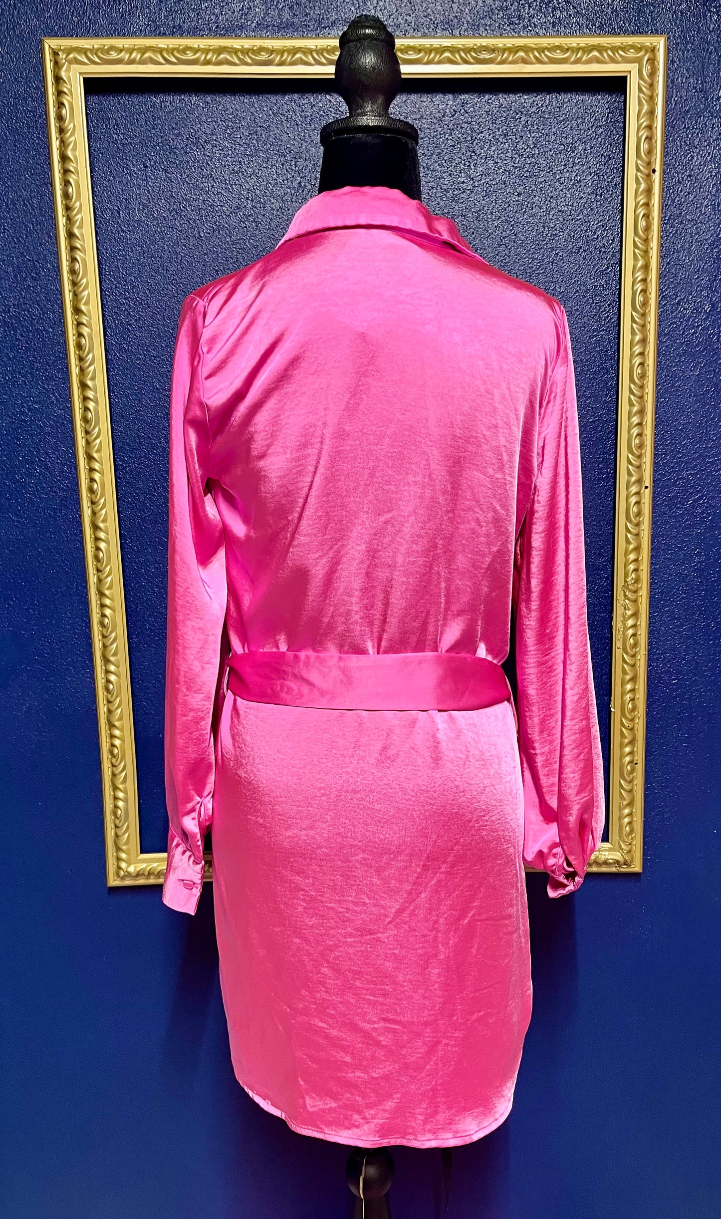 Gianni Bini Pink Silk Dress