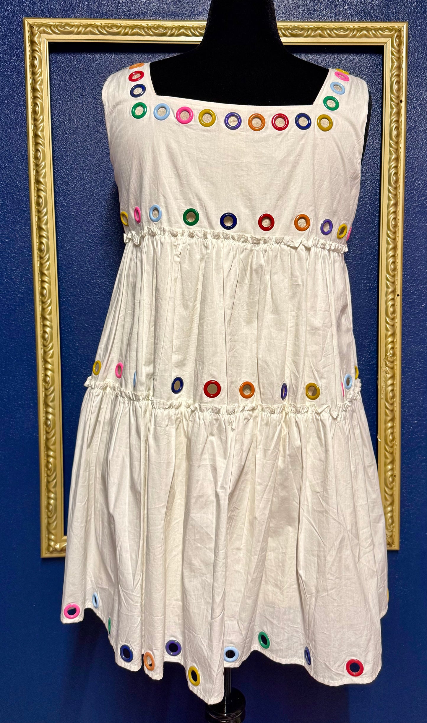 Queen of Sparkles Grommet Dress