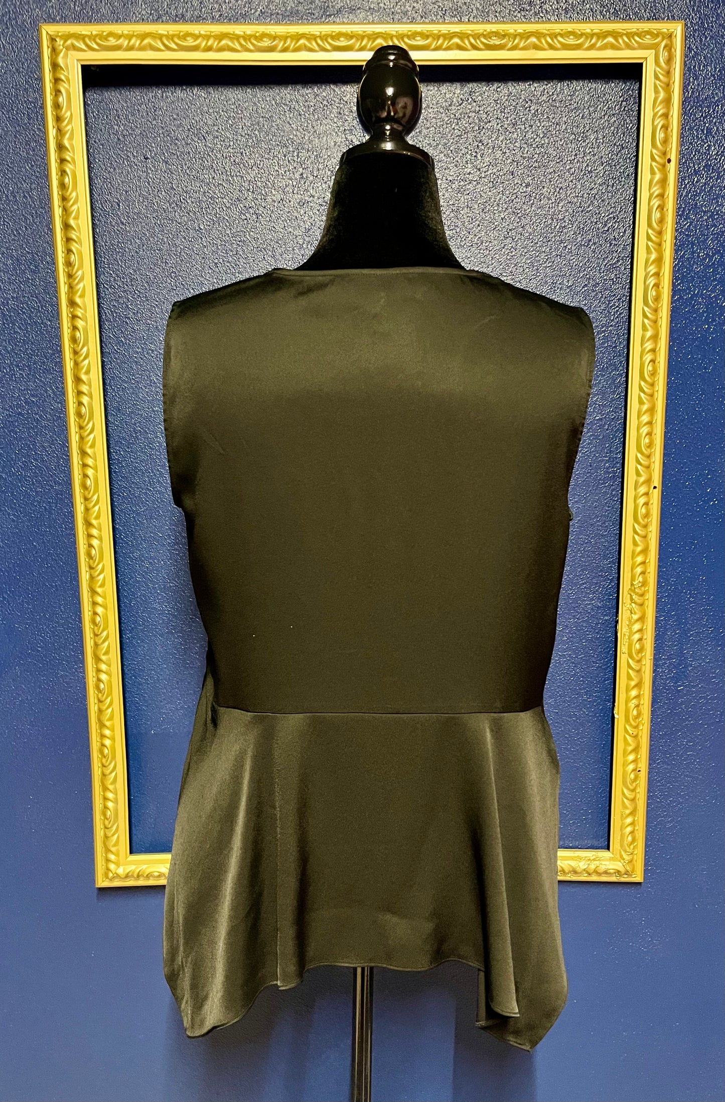 BCBG Black Sleeveless Blouse