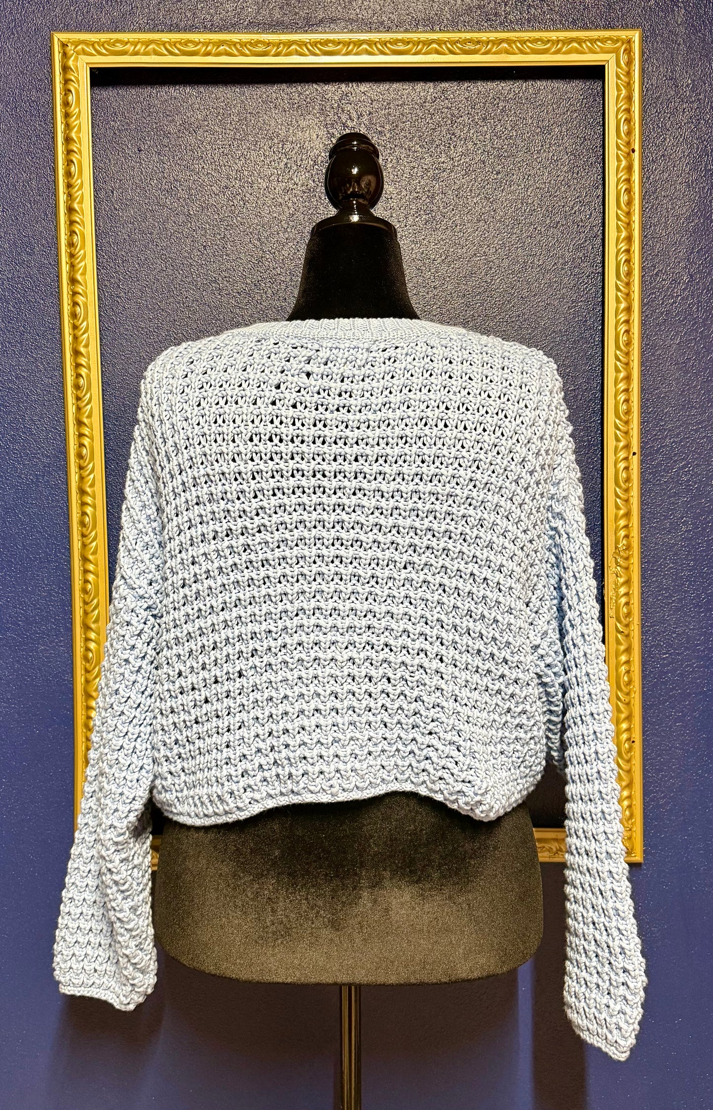 Dance & Marvel Blue Sweater