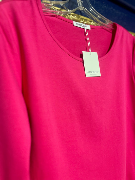 MANGOPOP Hot Pink Bodysuit