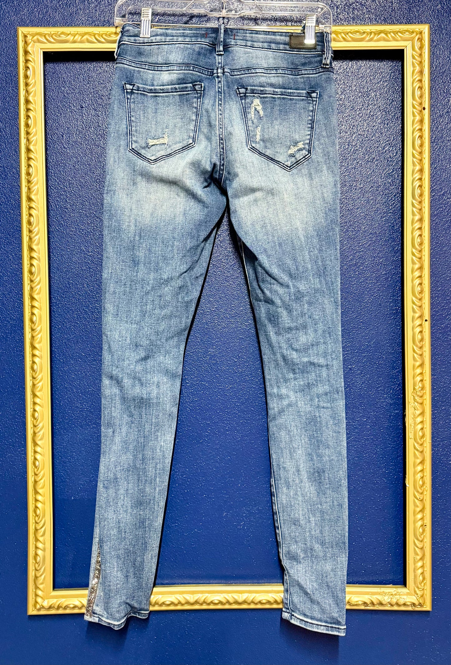 Dear John Comfort Skinny Sparkly Jeans