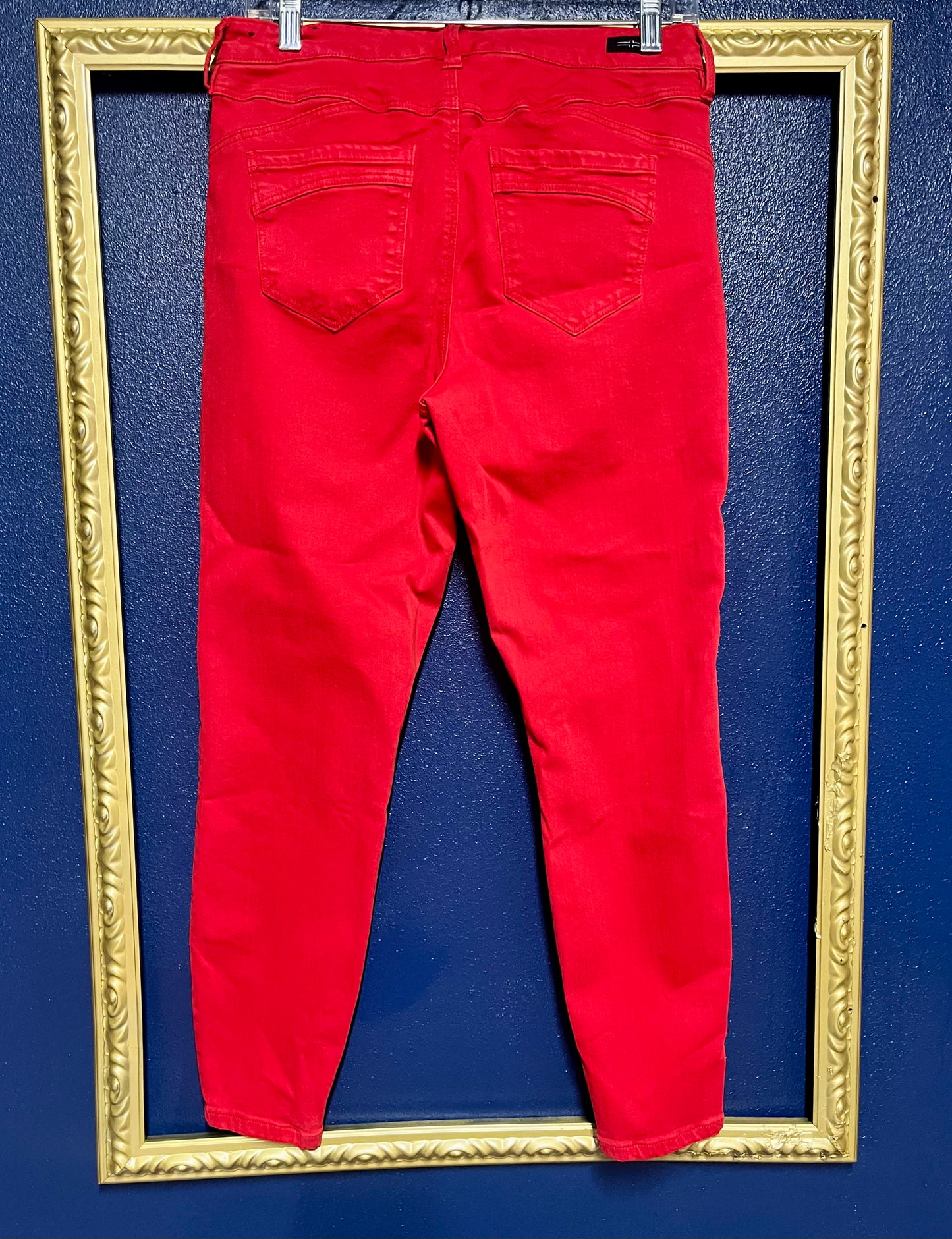 Liverpool Red Hugger Ankle Jeans