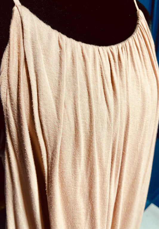 HYFVE Light Mauve Draped Dress