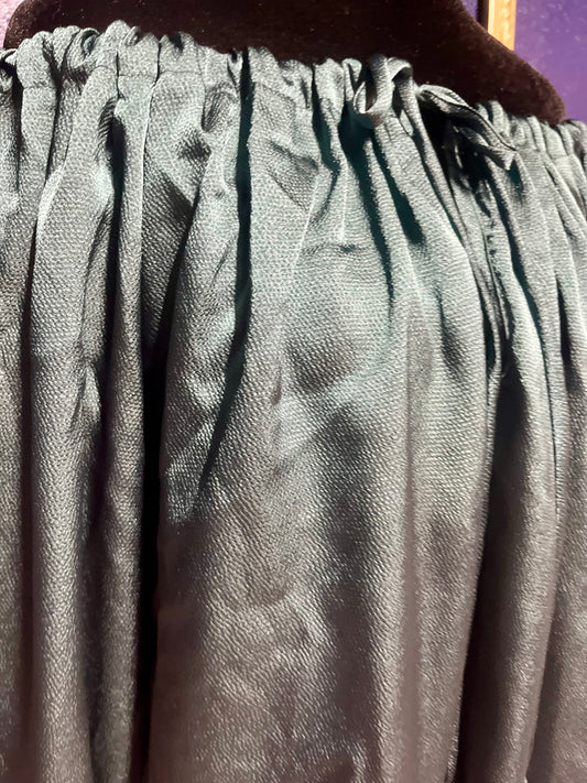 Tyche Green Silk Blouse