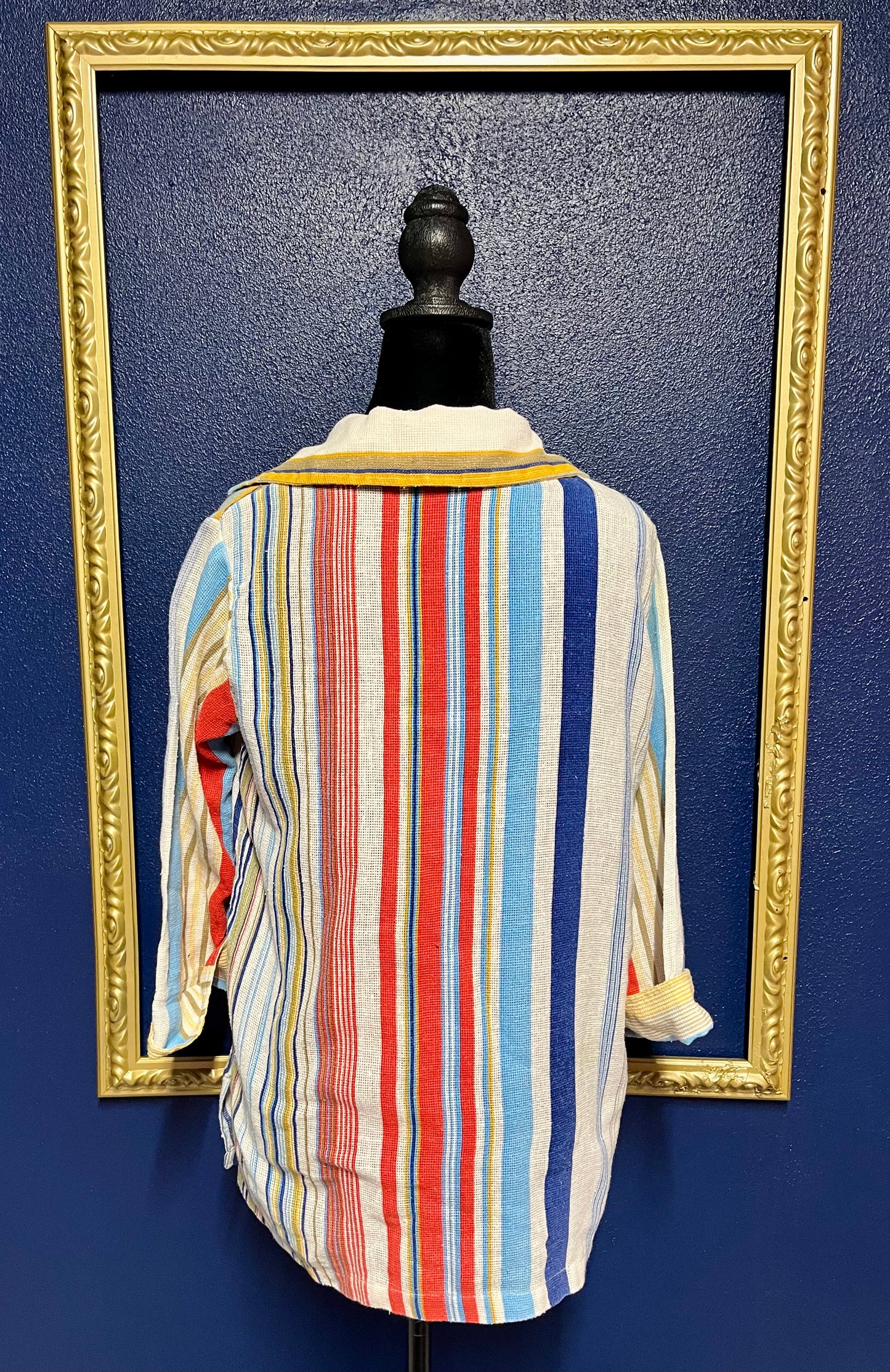 Shapely Striped Blouse