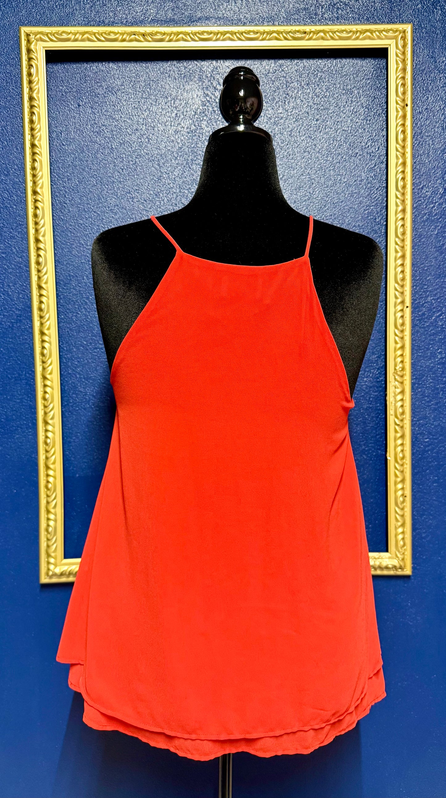 Adrienne Bright Red Blouse