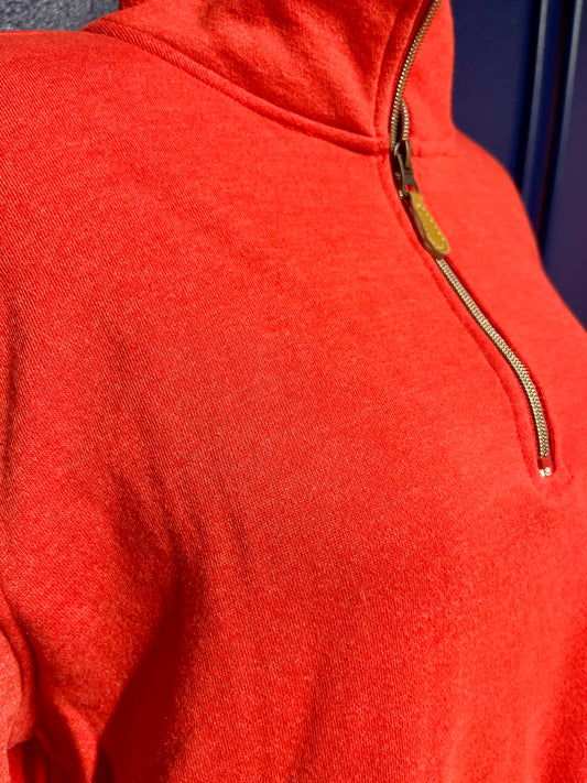 Jess Lea Red Quarter Zip Pullover