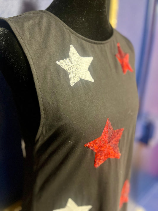 Sparkle City Star Tank Dress