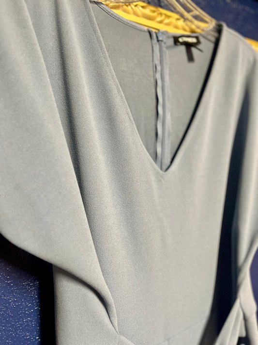 Express Powder Blue Jumpsuit