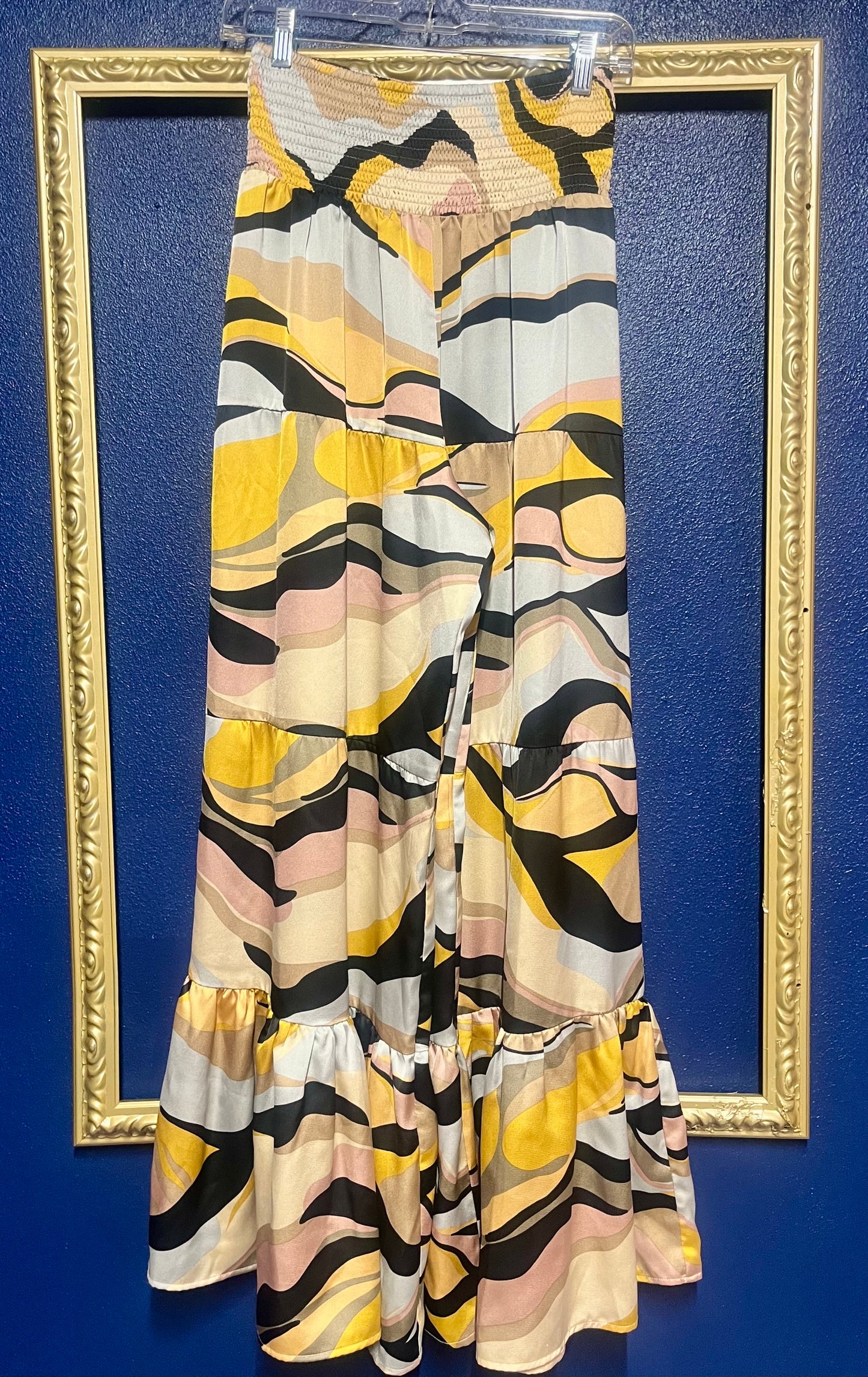 Sugarlips Wide Leg Fun Print Pants