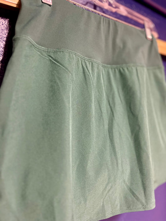 Emerald Green Athletic Skirt