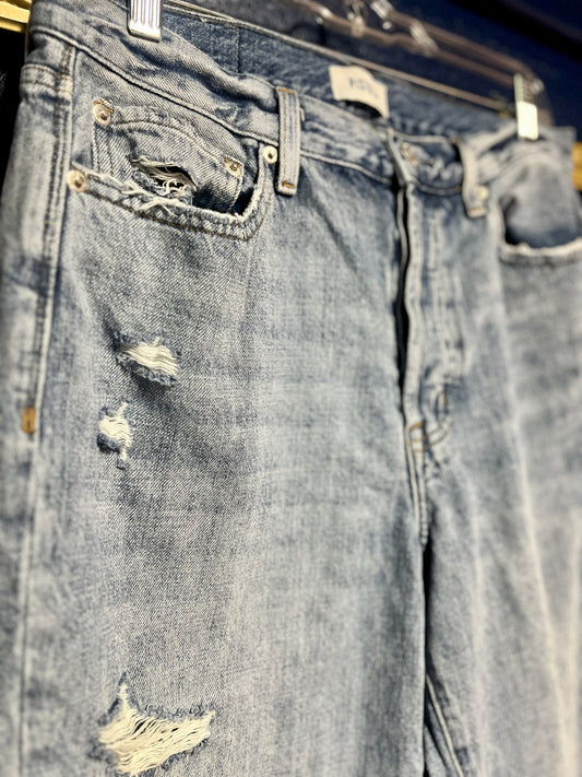 Pistola Lightly Distressed Straight Leg Jeans