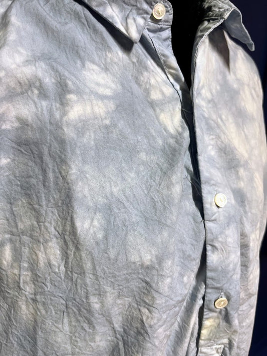 Nili Lotan Ambroise Tie-Dyed Crinkled Tunic