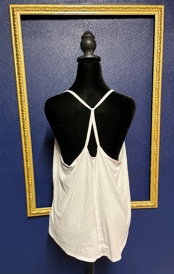 Athleta White Spaghetti Strap