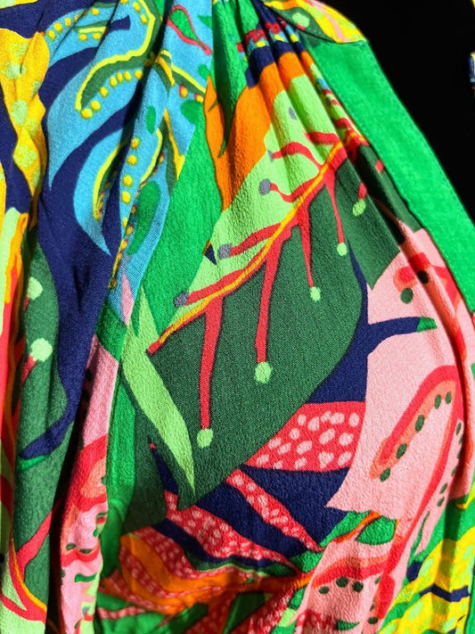 Karlie Bright Floral Button Down