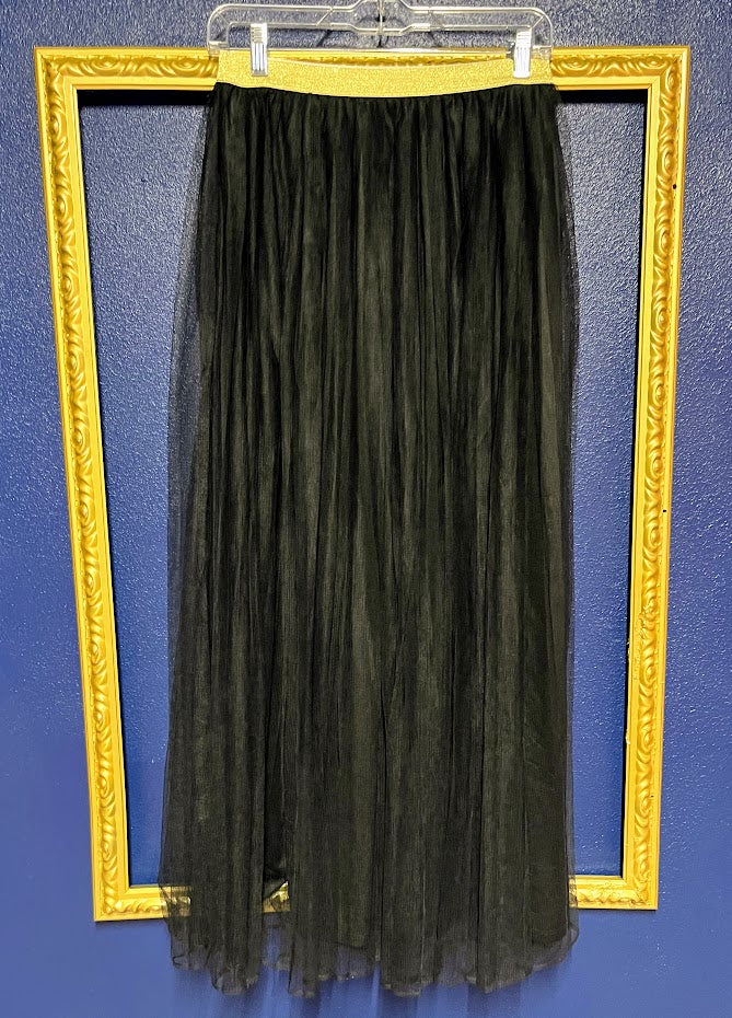 Lauren Conrad Black Tulle Skirt