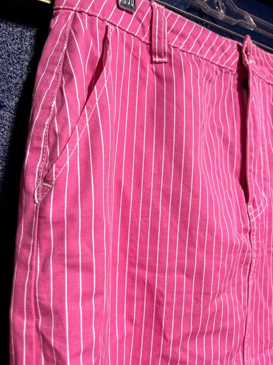 Nordstrom Rack Pink Pinstripe Skirt