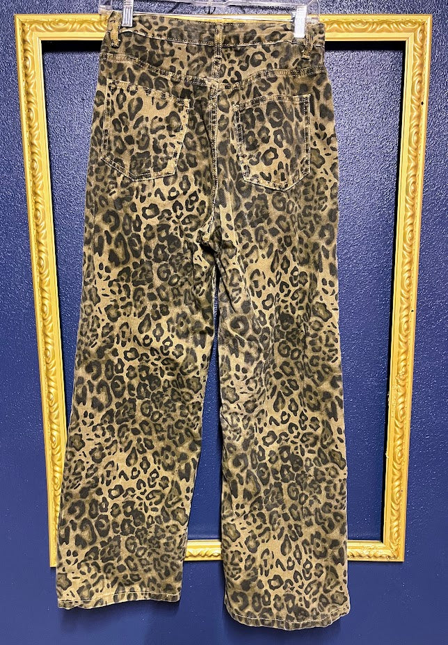 Leopard Jeans