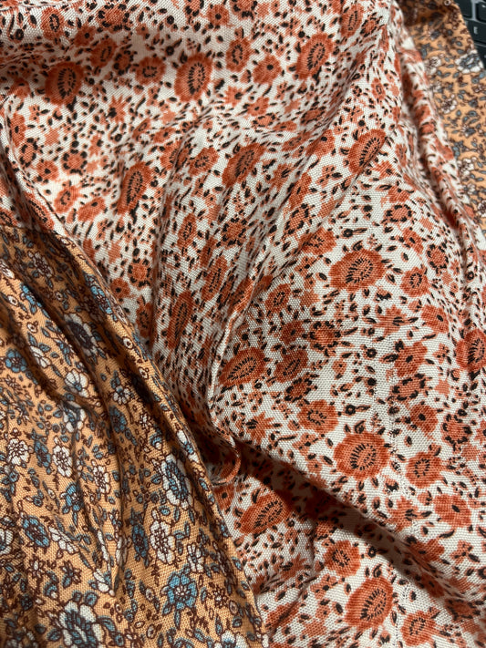 Sim & Sam Peachy Floral Kimono