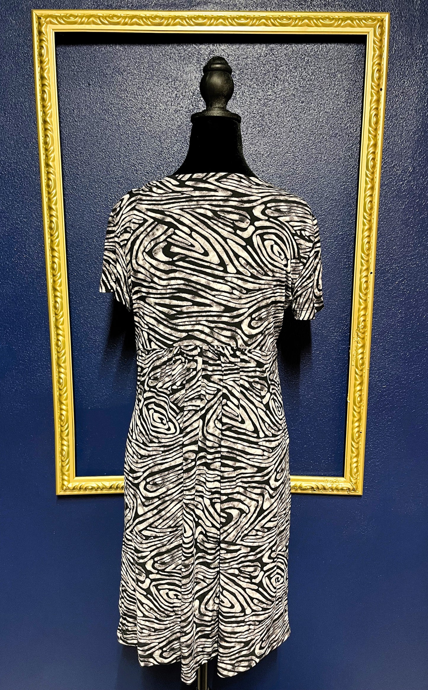 Daisy Fuentes Zebra Print Dress