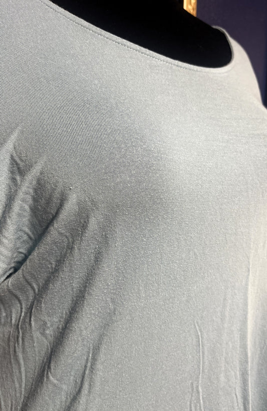 Casual Slate Blue Tee