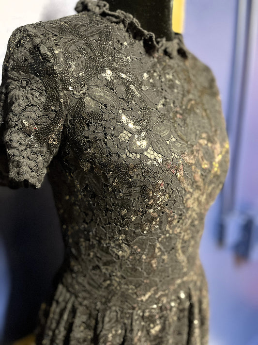 Brooks Brothers Lace and Sequin Dress