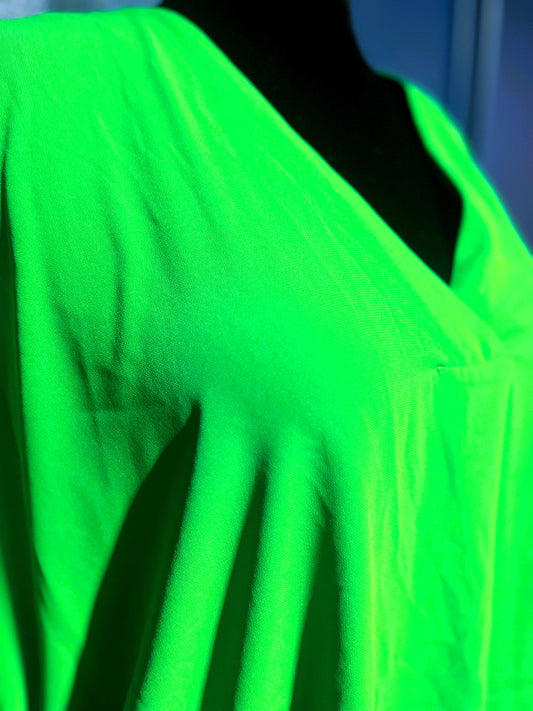 Glam Kelly Green Blouse