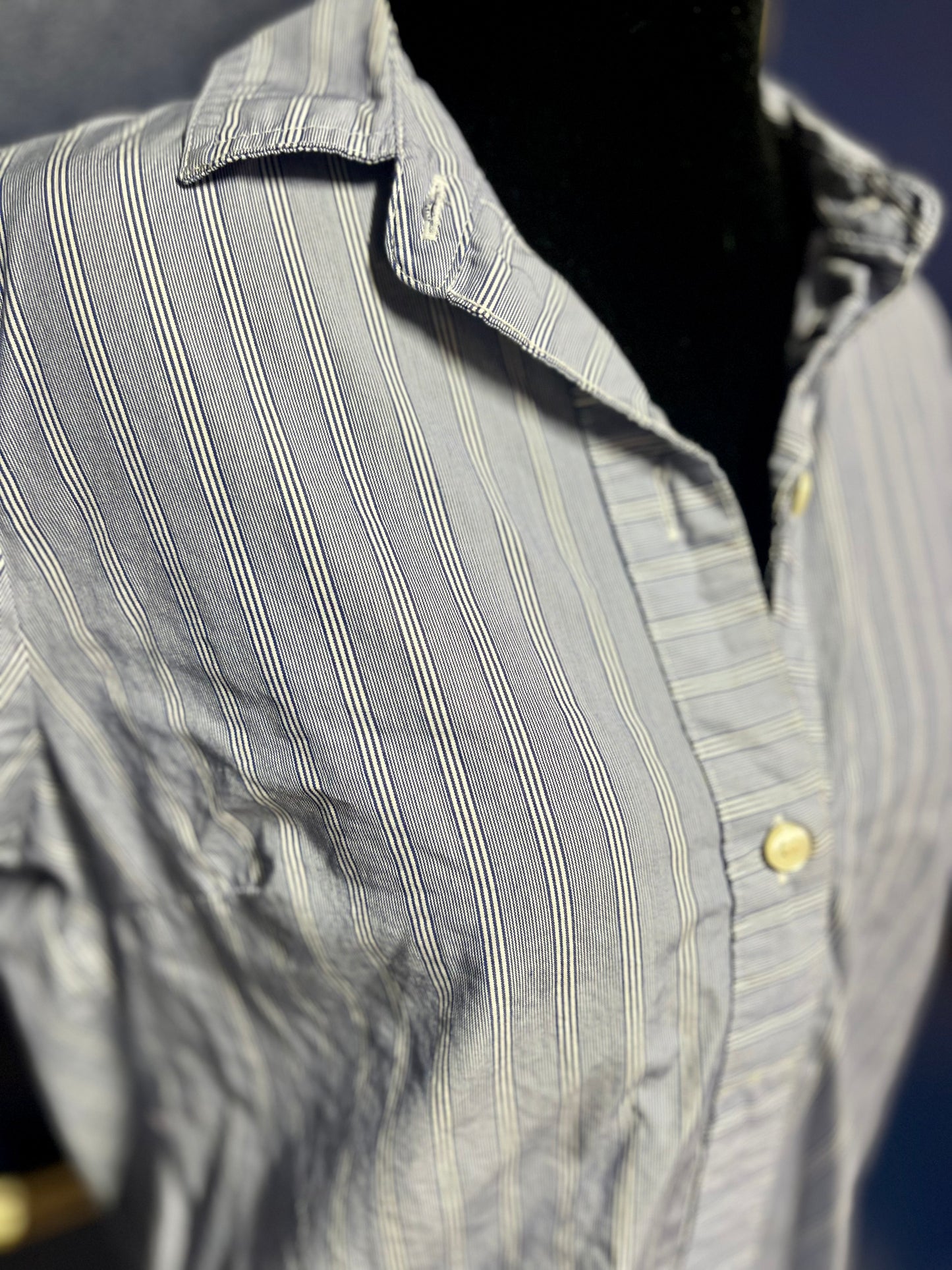 J. Crew Striped Button Down