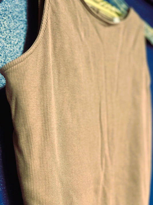 Cacique Brown Keyhole Bodysuit