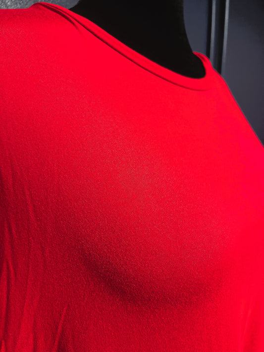 Shein Curve Red T-Shirt