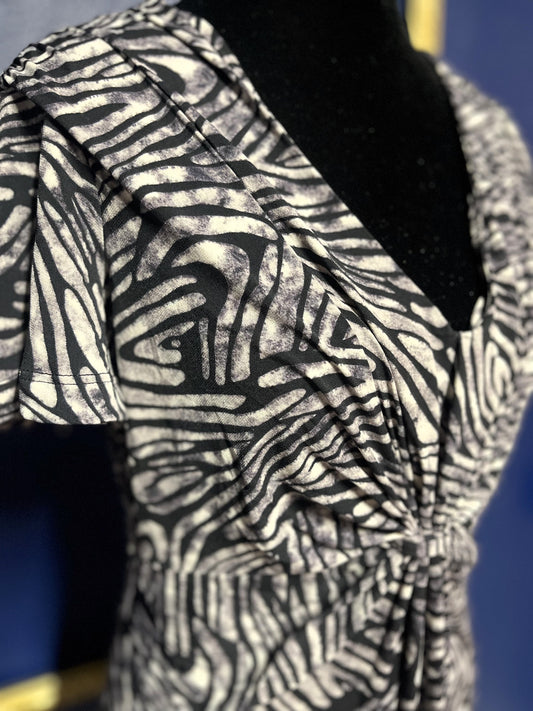 Daisy Fuentes Zebra Print Dress