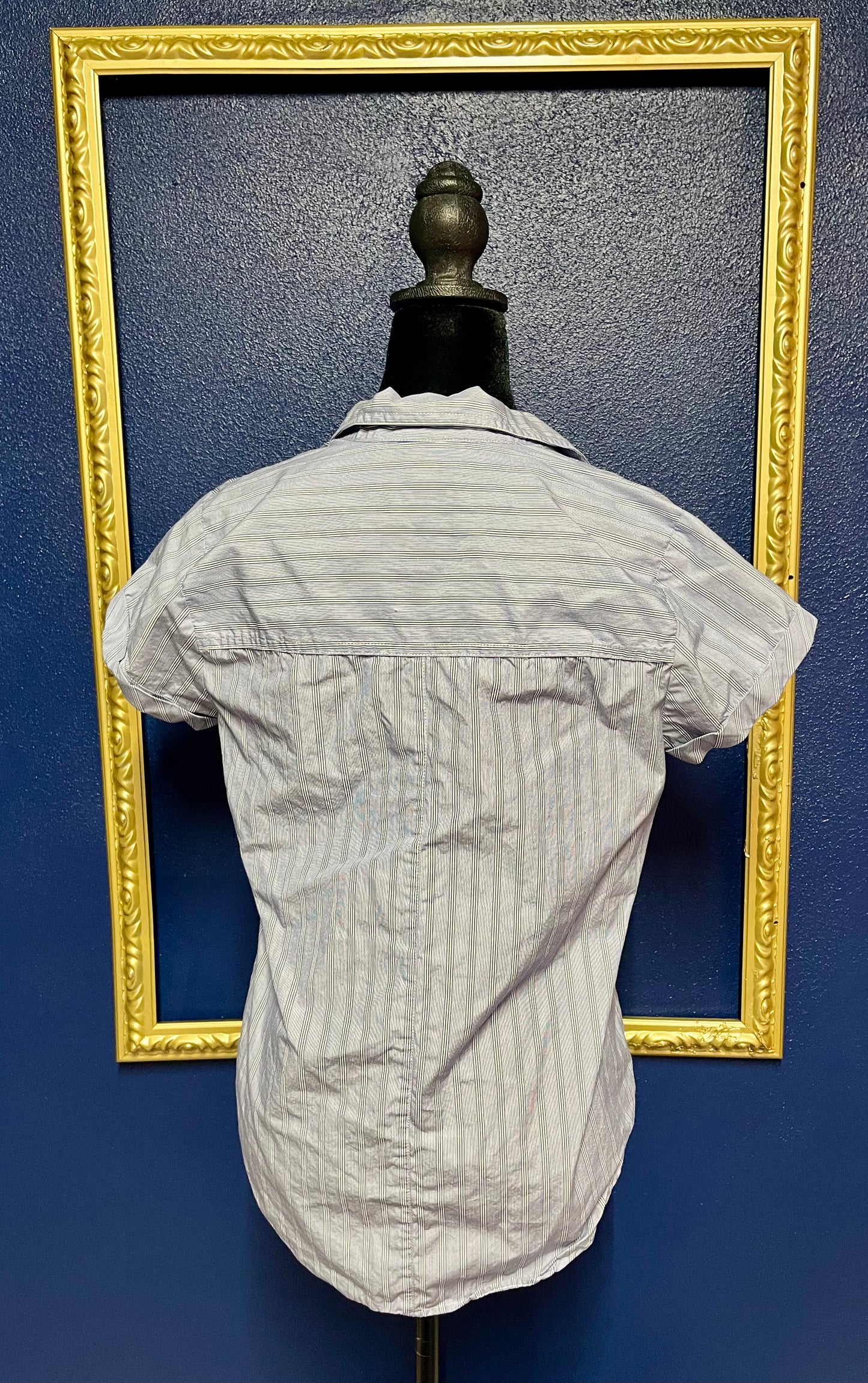 J. Crew Striped Button Down